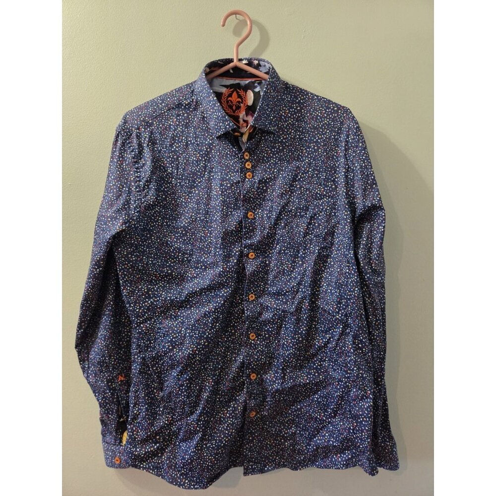 Au Noir Long Sleeves Men Shirt Size 4 Pre-Owned
